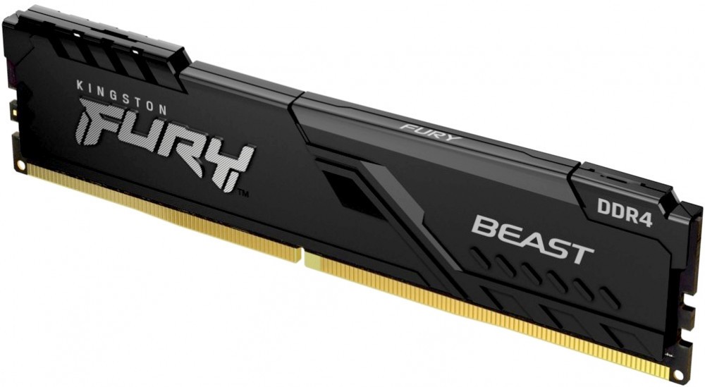   8Gb Kingston Fury Beast Black DDR4 2666MHz  (KF426C16BB/8) retail