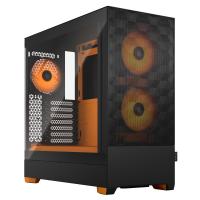  Fractal Design Case FD-C-POR1A-05 POP MT Air RGB Black Orange Core Clear Tempered Glass ATX