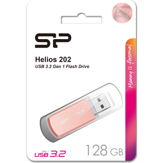 USB  128Gb Silicon Power Helios 202 pink USB 3.2 Gen 1 (USB 3.0)