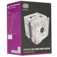  Cooler Master CPU Cooler Hyper 212 LED Turbo White Edition, 600 - 1600 RPM, 180W, Full Socket Support