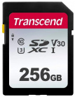   Transcend SD 256  Class 10, V30, UHS-I U3, R/W 100/40 / (TS256GSDC300S)