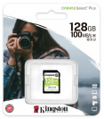   128Gb Kingston Canvas Select Plus SDXC UHS-I U3 V30 (100/85 Mb/s)