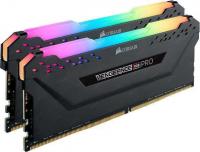   DDR4 Corsair Vengeance RGB Pro 16Gb (2x8Gb) 3600MHz CL16 (16-19-19-36) 1.35V / CMW16GX4M2D3600C16 / Black