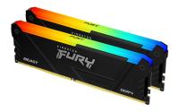  DDR4 2x16GB 3200MHz Kingston KF432C16BB2AK2/32 Fury Beast RGB RTL Gaming PC4-25600 CL16 DIMM 288-pin 1.35 kit single rank   Ret