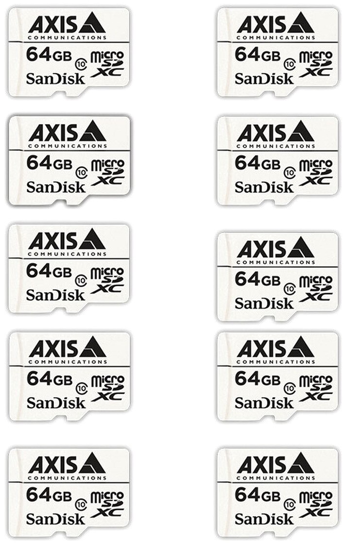   Axis Surveillance Card 64 GB - 10 