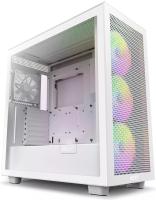  NZXT H7 Flow RGB Window Mini-ITX, Micro-ATX, ATX White (CM-H71FW-R1)