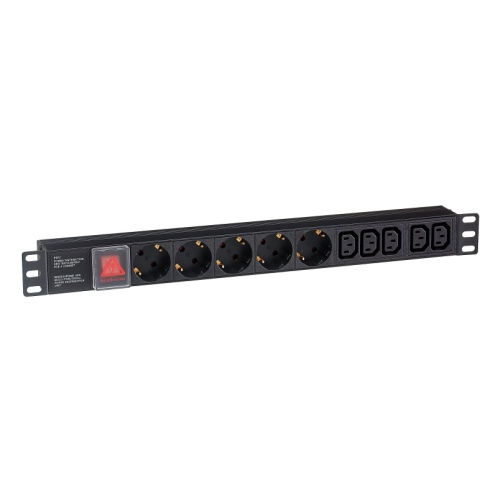   ExeGate ServerPro PDU-19H008 Al-5C135S-C14-SW, 10, 1U, 19" (EX280866RUS)