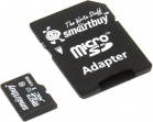   128Gb MicroSD SmartBuy Class 10 + adapter (SB128GBSDCL10-01)