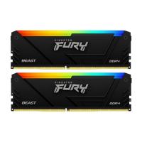   64GB Kingston FURY Beast RGB, KF426C16BB2AK2/64, 2666MT/c DDR4 CL16 DIMM (Kit of 2)