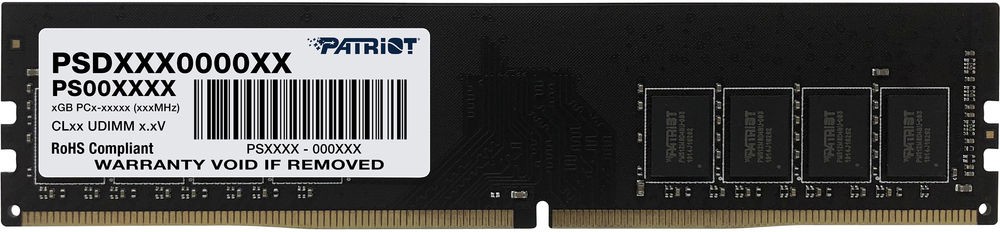   8Gb DDR4 3200MHz Patriot Signature Line (PSD48G320081) (Retail)