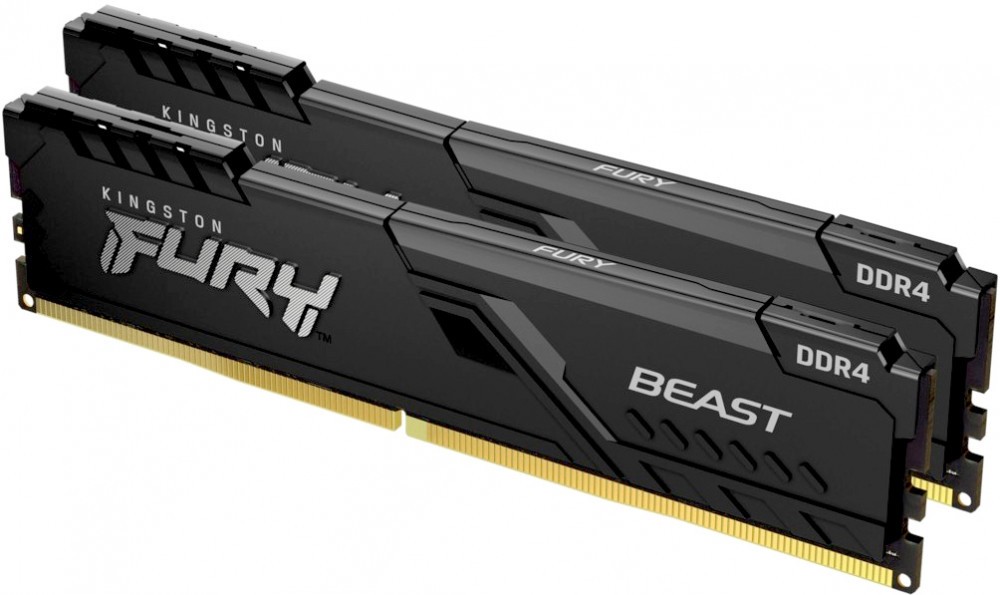   32Gb Kingston Fury Beast DDR4 3200MHz (KF432C16BB1K2/32) (2x16Gb KIT) retail