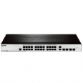   D-Link DES-3200-28/C1A 24-port Switch 10/100Mbps/4 Combo 1000 Mbps/SFP/19"