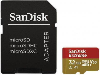   Micro SDHC 32Gb Class 10 Sandisk SDSQXAF-032G-GN6MA + 