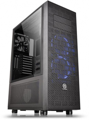  Thermaltake Core X71 Tempered Glass Edition Black (CA-1F8-00M1WN-02)