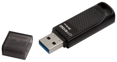 USB Flash  64Gb Kingston DataTraveler Elite G2 Black (DTEG2/64GB)
