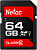   64Gb Netac P600 SDXC (NT02P600STN-064G-R), Retail version