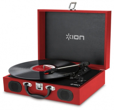   ION Audio Vinyl Transport Red