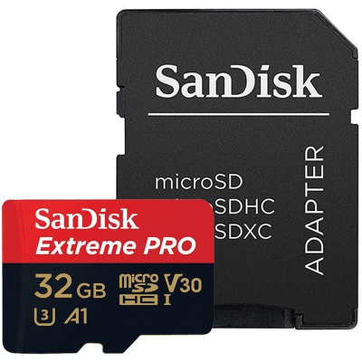   32Gb MicroSD SanDisk Extreme Pro Class 10 +  (SDSQXCG-032G-GN6MA)