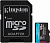   128Gb MicroSD Kingston Class 10 + SD  (SDCG3/128GB)