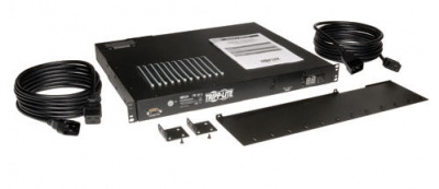   Tripp Lite      3.2-3.8kW Single-Phase ATS/Metered PDU, 200-240V (8 C13 & 2 C19), 2 C20, 12ft Cord, 1U Rack-Mount