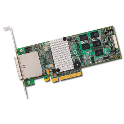  MegaRAID SAS 9280-8E SGL (LSI00205 / L5-25152-24) 512Mb PCI-E, 8-port 6Gb/s, SAS/SATA RAID Adapter RET