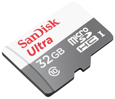 SanDisk Ultra MicroSDHC 32Gb Class10 Ultra UHS-I (48MB/s) (SDSQUNB-032G-GN3MN)