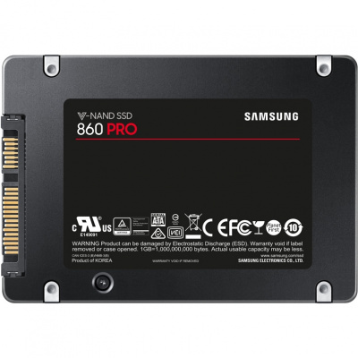 SSD  Samsung 860 PRO 2.5" 860 PRO 512  SATA III MLC (MZ-76P512BW)