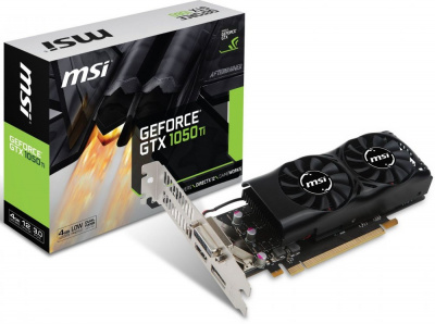  nVidia GeForce GTX1050 Ti MSI PCI-E 4096Mb (GTX 1050 Ti 4GT LP)