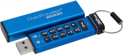 USB Flash  32Gb Kingston DataTraveler 2000 Blue (DT2000/32GB)