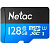   MicroSDXC 128GB Netac Class 10 UHS-I U1 P500 Standart +  (NT02P500STN-128G-R)