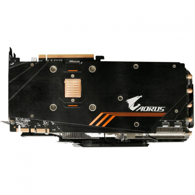 GIGABYTE GeForce GTX 1080 Ti 1594Mhz PCI-E 3.0 11264Mb 11010Mhz 352 bit DVI 3xHDMI HDCP Aorus