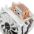    ALSEYE S120D-W Universal, TDP 135W, 2x120FAN, 4 heat pipe, WHITE, PWM, RTL