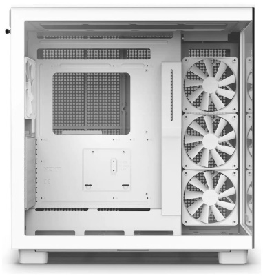  NZXT H9 Flow Window Mini-ITX, Micro-ATX, ATX White (CM-H91FW-01)