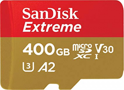   microSD 400GB SanDisk microSDXC Class 10 UHS-I A2 C10 V30 U6 Extreme (SD ) 160MB/s