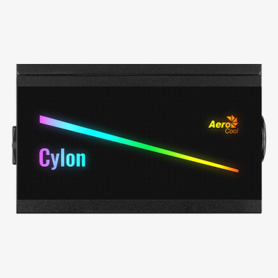   Aerocool 400W Retail Cylon 400W , ATX v2.4,  80+, 13  RGB , 20+4P x1, 4+4P x1, PCIe 6+2P x1, PATA x2, SATA x4