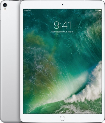 Apple iPad Pro 10,5" 64Gb Wi-Fi + Cellular Silver MQF02RU/A