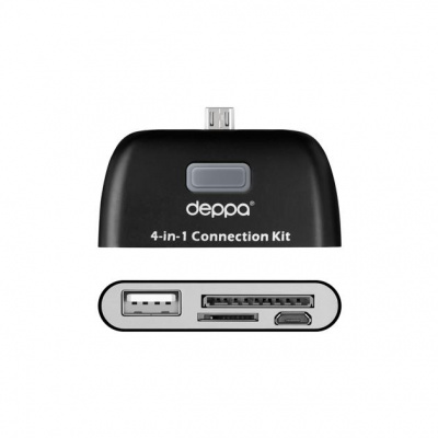 OTG connection kit Deppa      microUSB,  (11405)