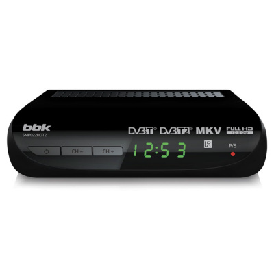  DVB-T2 BBK SMP022HDT2 (DVB-T; DVB-T2; HDTV: 1080p; Time Shift;   ;  )