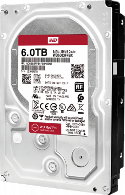   6Tb SATA-III Western Digital Red Pro (WD6003FFBX)
