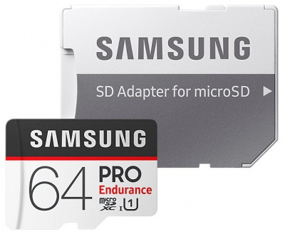   64Gb MicroSD Samsung PRO Endurance Class 10 +  (MB-MJ64GA)