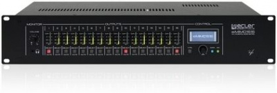   ECLER [eMIMO1616] 16x16, inputs: 4 MIC/LINE + 4 ST LINE + 8 Mono LINE, Ethernet, RS232, remote control (8RJ-45)
