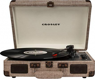 Crosley Cruiser Deluxe     (	33 1/3, 45, 78 /, 7 ", 10", 12", mini jack, RCA, AUX, Bluetooth, NP6, CRL8005D-HA)