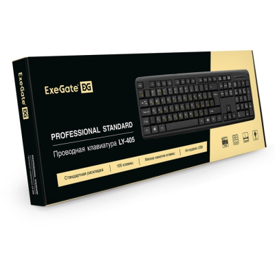  ExeGate LY-405 (USB, 105 ., Enter ,  1,5, , Color box)