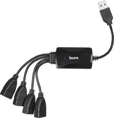  USB 2.0 Buro BU-HUB4-0.3-U2.0-Splitter 4. 
