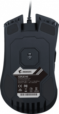   Gigabyte AORUS M5 Black, , , 16000 dpi, USB, : 