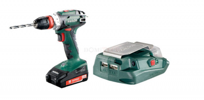 Metabo BS 18 Quick  - [602217500] { 18 , 22.0 LiIon SC60,  1,3 