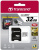   32Gb MicroSD Transcend Class 10 + adapter (TS32GUSDHC10V)