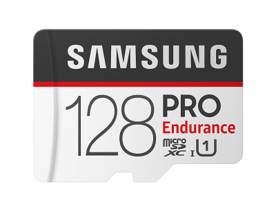   MicroSD 128Gb  Samsung PRO Endurance (MB-MJ128GA) Class 10 microSDXC + SD adapter