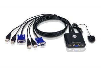 KVM- USB 2PORT W/CAB CS22U-A7 ATEN