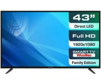  Prestigio 43" TOP PTV43SS06Y_CIS_BK Full HD SmartTV